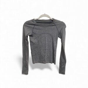 lululemon athletica Gray Long Sleeve Top